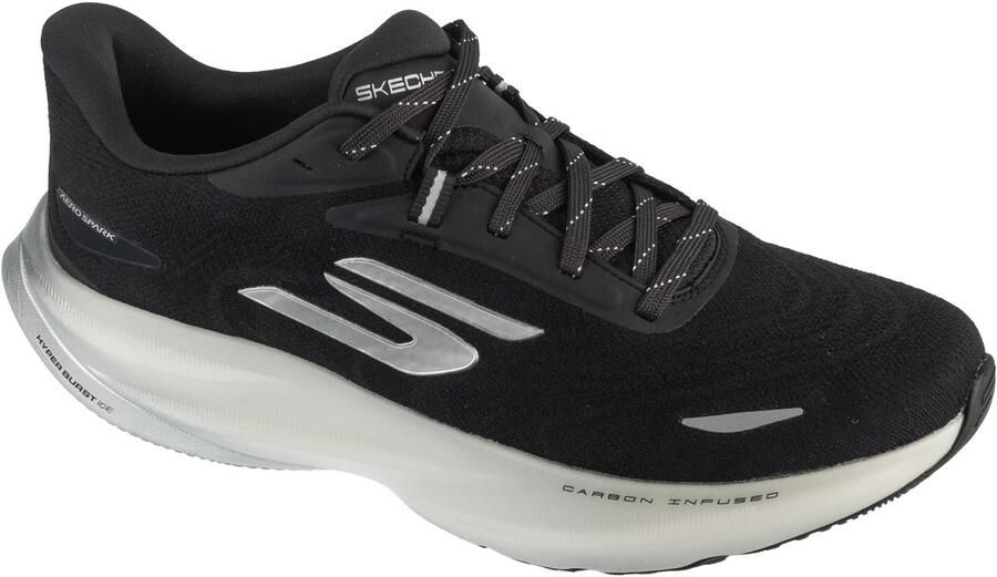 Skechers SKX Aero Spark Mannen Zwart Hardloopschoenen