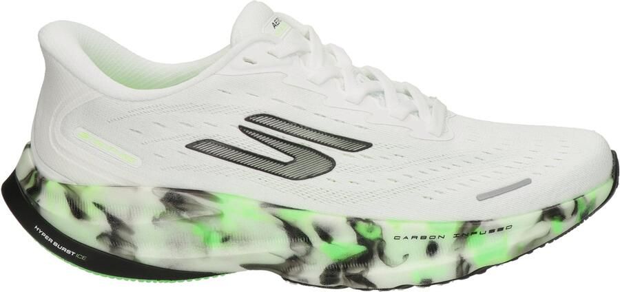 Skechers SKX AERO SPARK SI GLOW IN Heren Sportschoenen Wit