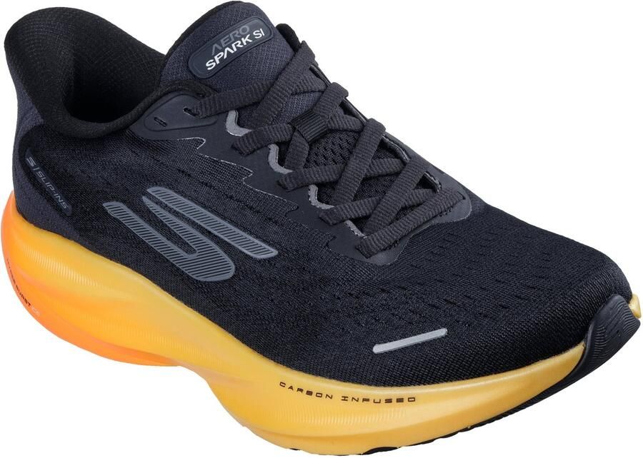 Skechers Slip-Ins: SKX Aero Spark Mannen Zwart Hardloopschoenen - Foto 2