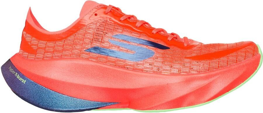 Skechers SKX AERO TEMPO Heren Sportschoenen Coral Blauw