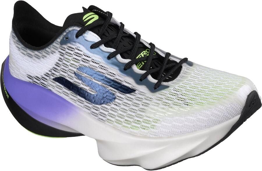 Skechers SKX AERO TEMPO Heren Sportschoenen Wit Multi