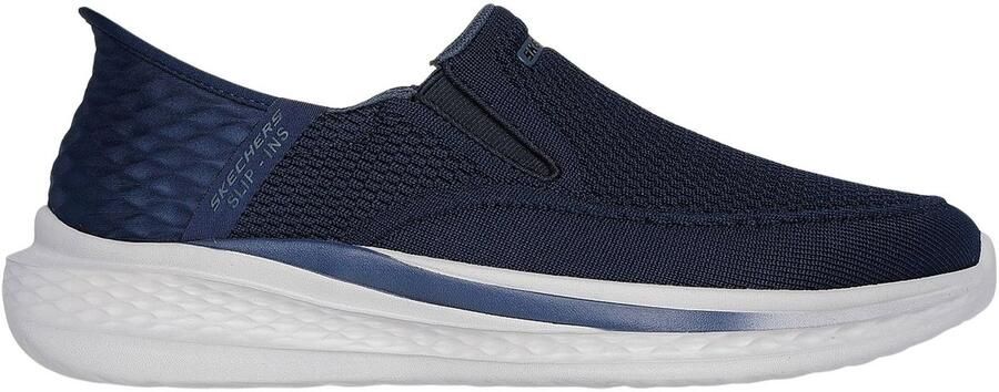 Skechers SLADE DEACON Heren Instappers Navy - Foto 2