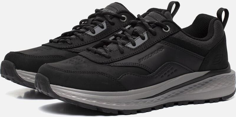 Skechers Relaxed Fit: Slade Peralto Veterschoenen Laag Zwart - Foto 2