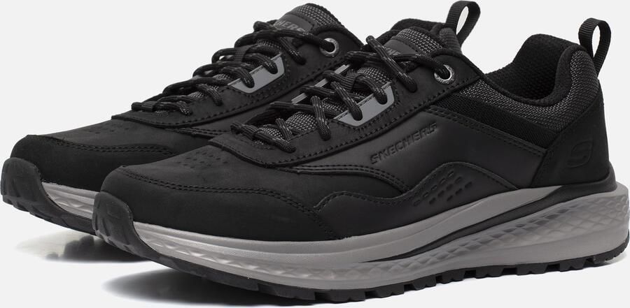 Skechers Relaxed Fit: Slade Peralto Veterschoenen Laag Zwart - Foto 7