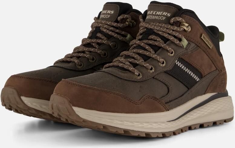 Skechers SLADE ULTRA TURNER Heren Instappers Donkerbruin