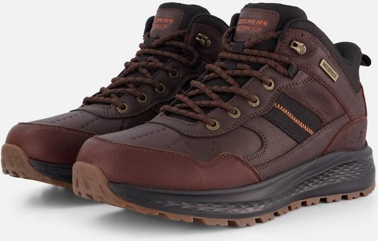 Skechers SLADE ULTRA TURNER Heren Instappers Roodbruin