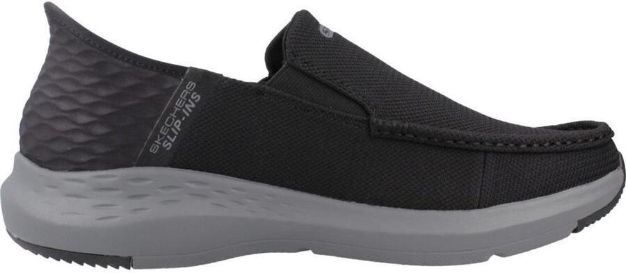 Skechers Instap Sneaker met Heel Pillow™ Black Heren
