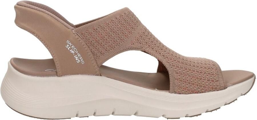 Skechers Slip-Ins: Arch Fit 2.0 Sandal Sandalen Plat Middelbruin - Foto 2