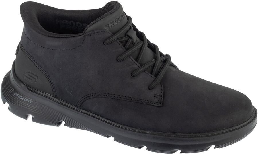 Skechers Slip-Ins: Arch Fit Garza Ridley Mannen Zwart Laarsjes