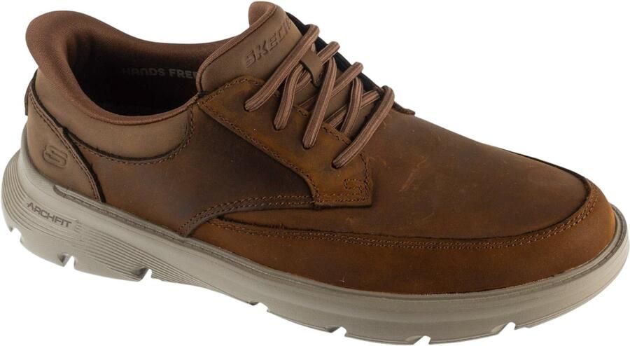 Skechers Slip-Ins: Arch Fit Garza Rowan Mannen Bruin Laarsjes