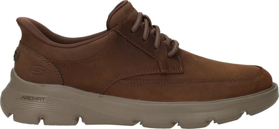 Skechers Slip Ins Arch Fit Garza Sneakers Heren Cognac
