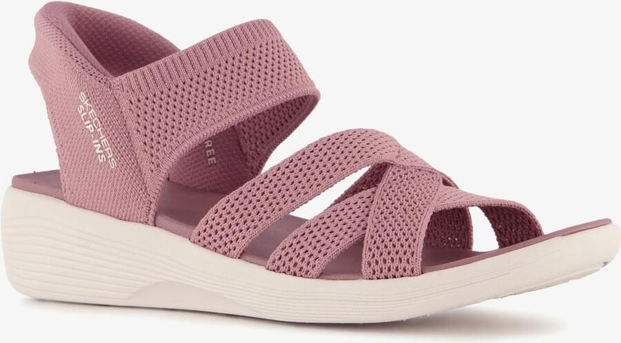 Skechers Sleehaksandaaltjes ARYA vrijetijdsschoen sandaal in vegan verwerking - Foto 2
