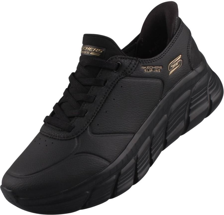 Skechers Slip-Ins Bobs B Flex Hi Workday 117394-BBK damessneaker zwart