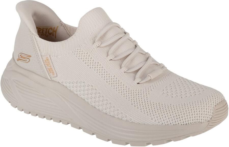 Skechers Slip-Ins: Bobs Sparrow 2.0 Lucky Run Vrouwen Wit Sneakers