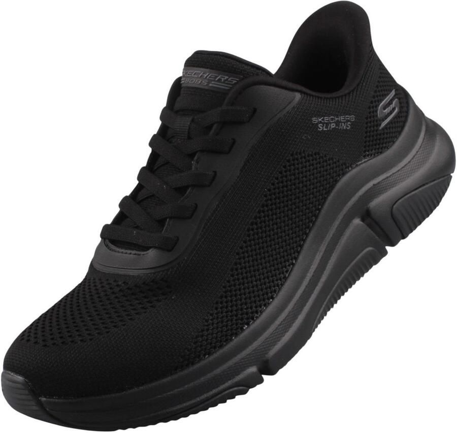 Skechers Slip-Ins Bobs Sparrow Flex Too You Damestrainers Zwart