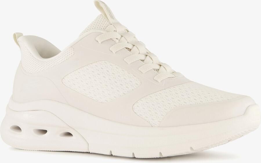 Skechers Slip-ins: BOBS Sport Arc Waves dames sneakers wit Extra comfort Memory Foam