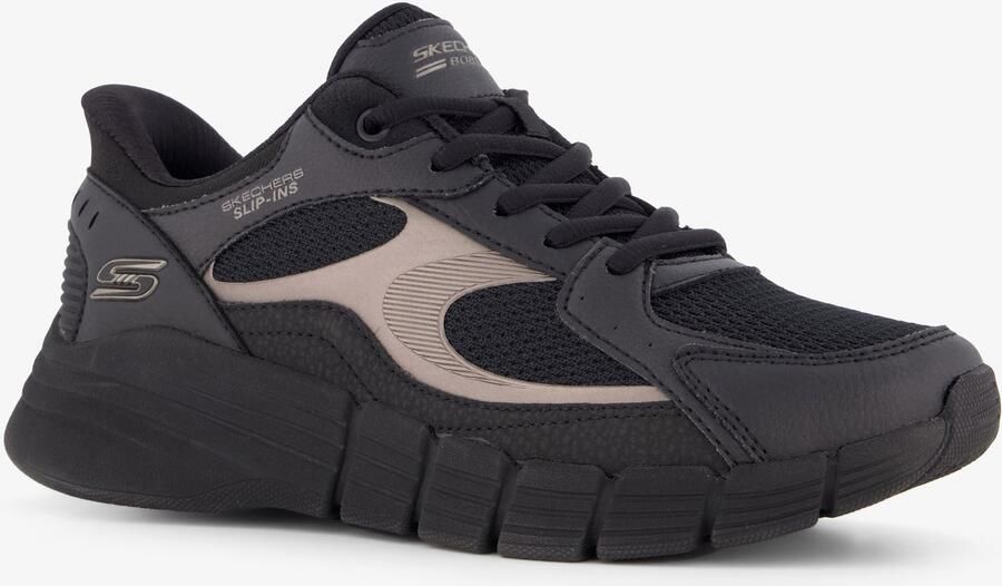 Skechers Slip-ins BOBS Sport B Flex dames sneakers zwart Extra comfort Memory Foam