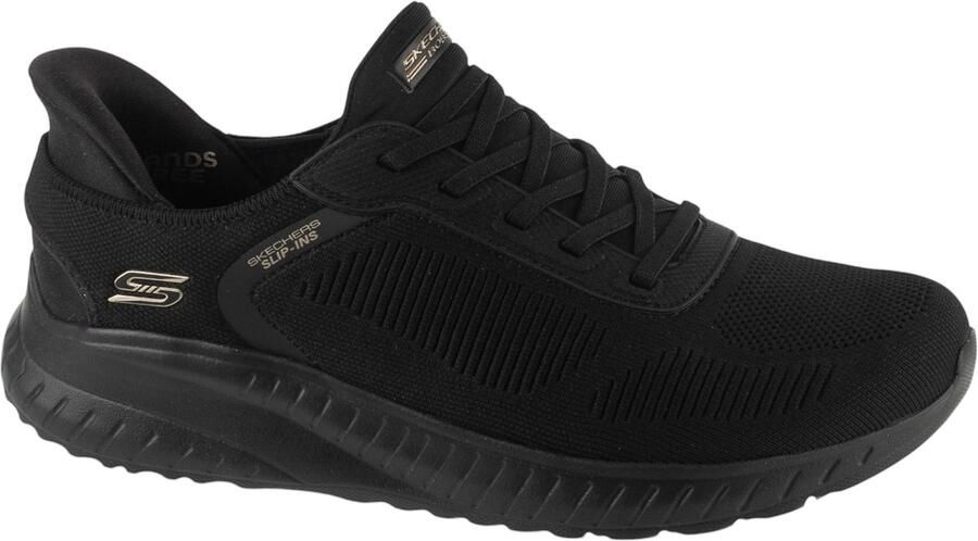 Skechers Slip-Ins: BOBS Sport Squad Chaos Current Muse Vrouwen Zwart Sneakers