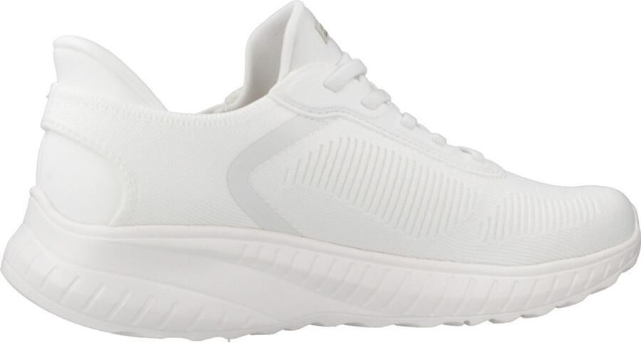 Skechers Slip-on sneakers BOBS SQUAD CHAOS-CURRENT MUSE slippers vrijetijdsschoen in vegan uitvoering