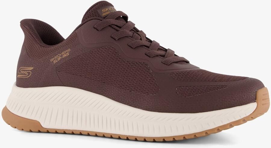 Skechers BOBS SQUAD 4 Heren Instappers Chocolate