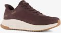 Skechers Slip-ins: BOBS Sport Squad heren sneakers bruin Extra comfort Memory Foam - Chocolate