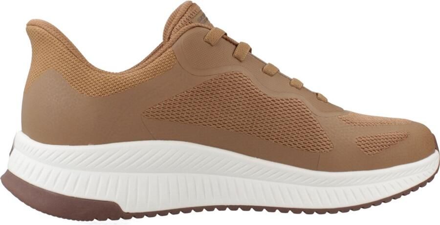 Skechers Slip-on sneakers BOBS SQUAD 4 Trainingsschoen sneaker veterschoen voor gemakkelijk in stappen