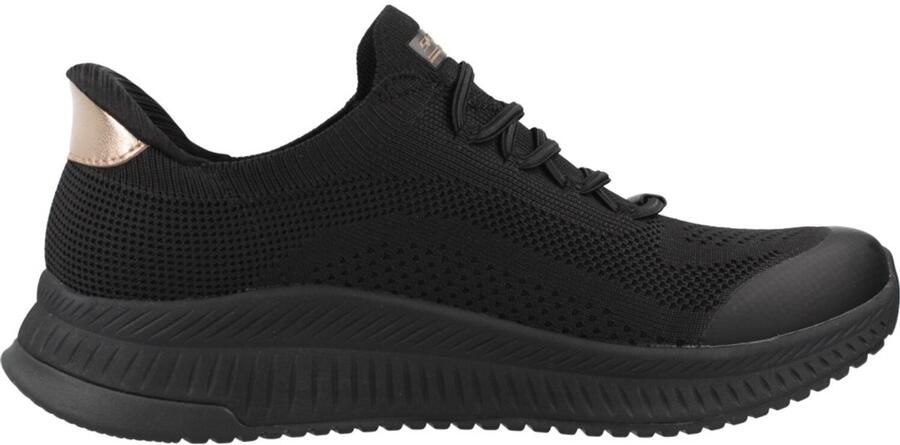 Skechers SLIP-INS BOBS SQUAD 4 DIRE STEP Zwart