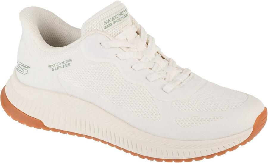 Skechers Slip-Ins: Bobs Squad 4 Staple Look Vrouwen Wit Sneakers