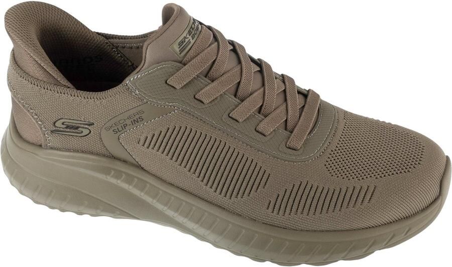 Skechers Heren Slip-Ins BOBS Sport Squad Chaos Sneaker 118312 OLV Olive