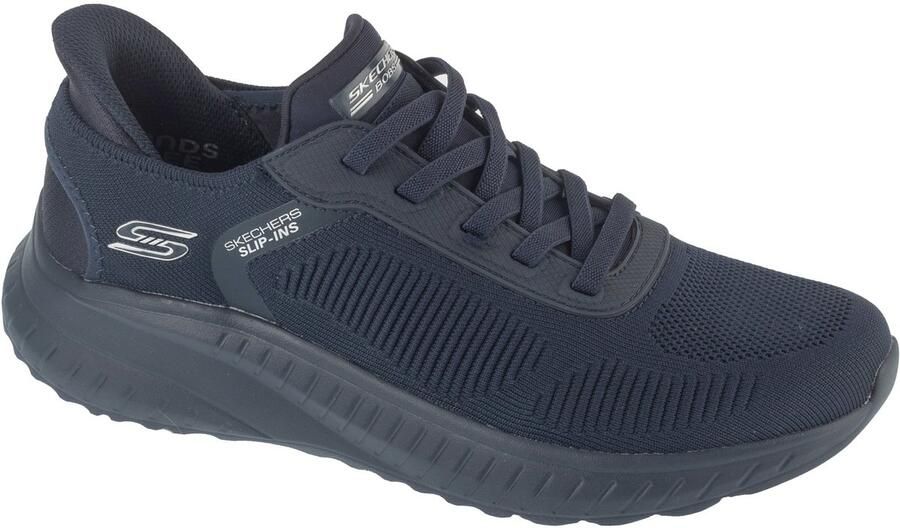 Skechers Slip-Ins: BOBS Squad Chaos Solid Step slip-ins Mannen Marineblauw Sneakers