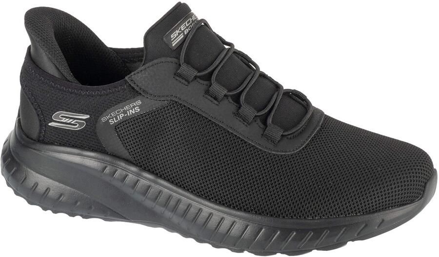 Skechers Slip-Ins: Bobs Squad Chaos Tough Walk slip-ins Mannen Zwart Sneakers