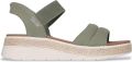Skechers Slip-ins Bobs Sun Ray sandalen olijfgroen - Groen