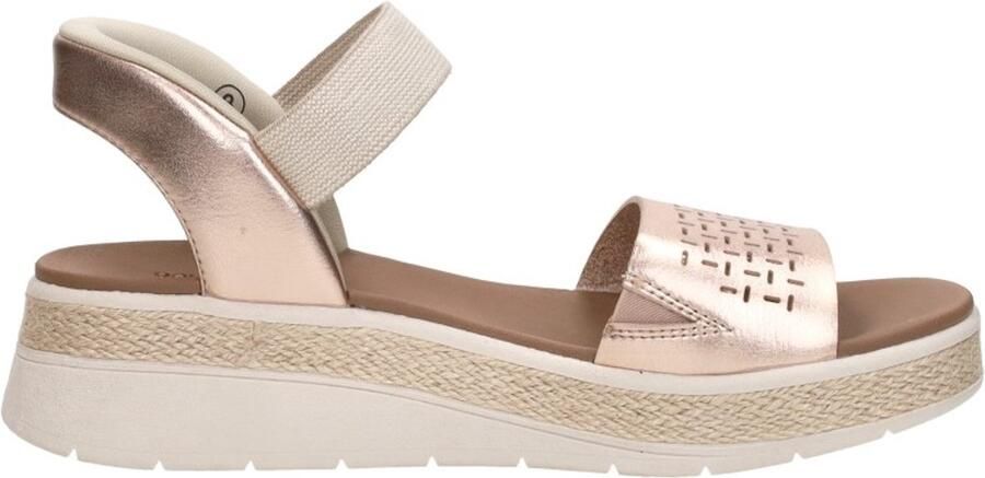 Skechers Slip-ins Bobs Sun Ray Step Aside Dames Sandalen Goud - Foto 2