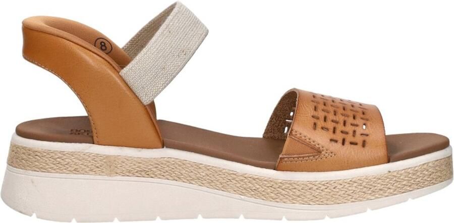 Skechers Slip-ins Bobs Sun Ray Step Aside Dames Sandalen Luggage