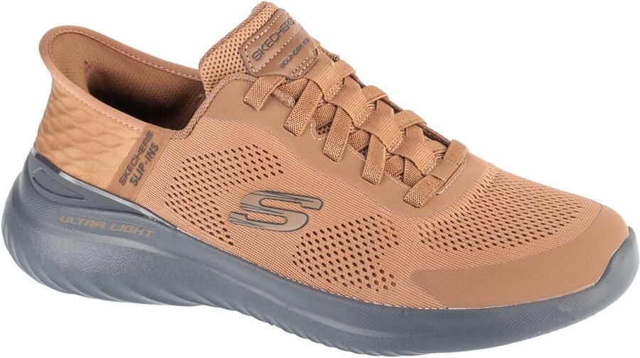 Skechers Lage Sneakers Slip-ins Bounder 2.0. Emerged 232459-BRBK Brown Black