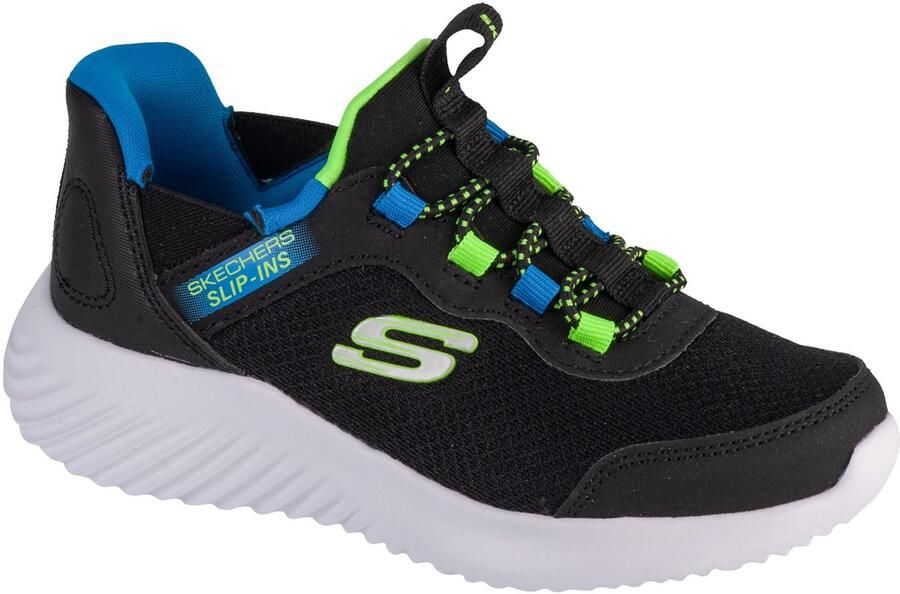 Skechers Slip-Ins: Bounder Brisk-Burst voor meisje Zwart Sneakers
