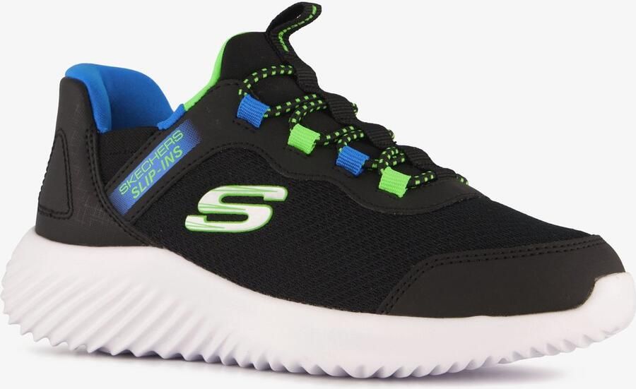 Skechers Slip-Ins: Bounder Brisk-Burst 403822L-BBLM voor meisje Zwart Sneakers Sportschoenen - Foto 3