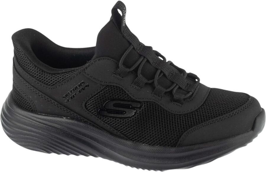 Skechers Slip-ins Bounder Pro voor een jongen Zwart Sneakers