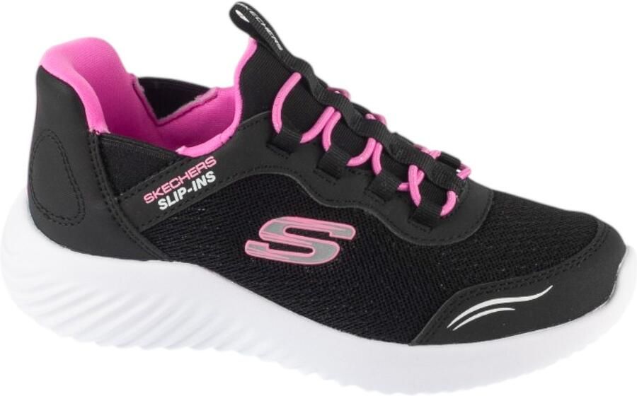 Skechers Slip-ins: Bounder Simple Cut voor meisje Zwart Sneakers