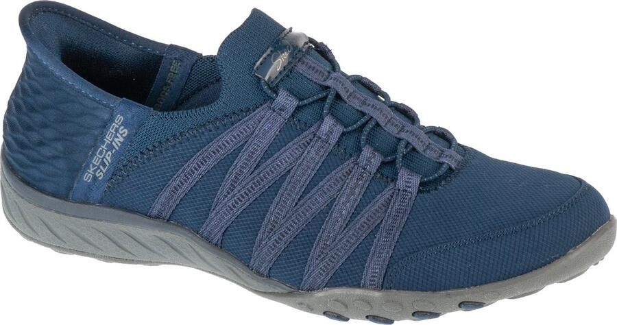 Skechers Slip-on sneakers BREATHE-EASY-ROLL-WITH-ME Vrijetijdsschoen geschikt voor machinewas