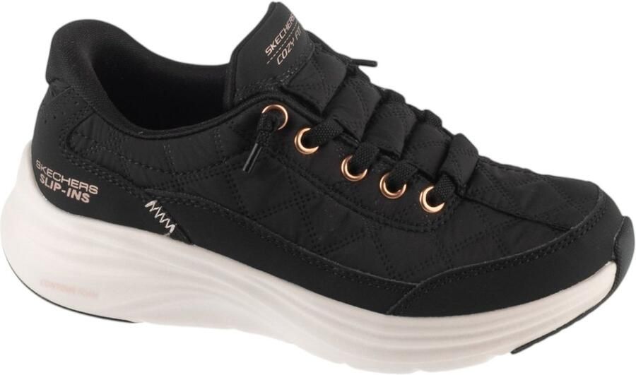 Skechers Slip-ins Contour Foam Cozy Fit voor meisje Zwart Sneakers