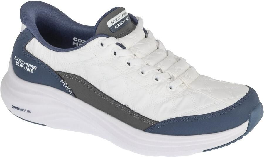 Skechers Slip-ins: Contour Foam Cozy Fit Vrouwen Wit Sneakers