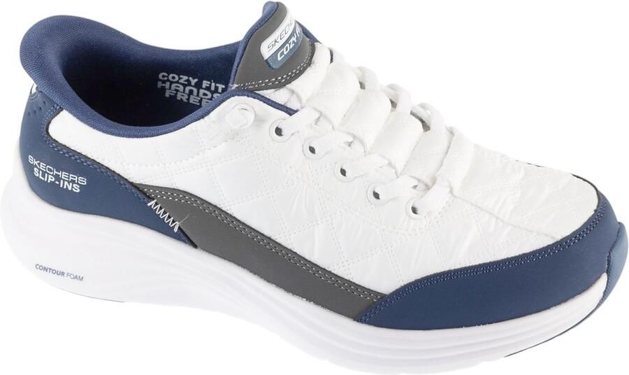 Skechers Slip-ins: Contour Foam Cozy Fit Vrouwen Wit Sneakers