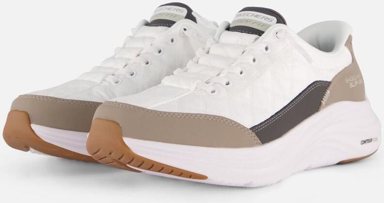 Skechers Hands Free Slip-Ins Contour dames sneaker Beige wit - Foto 4