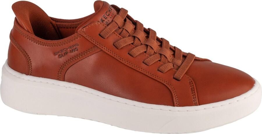 Skechers Slip-ins Court Break dubbel geventileerde pantoffels