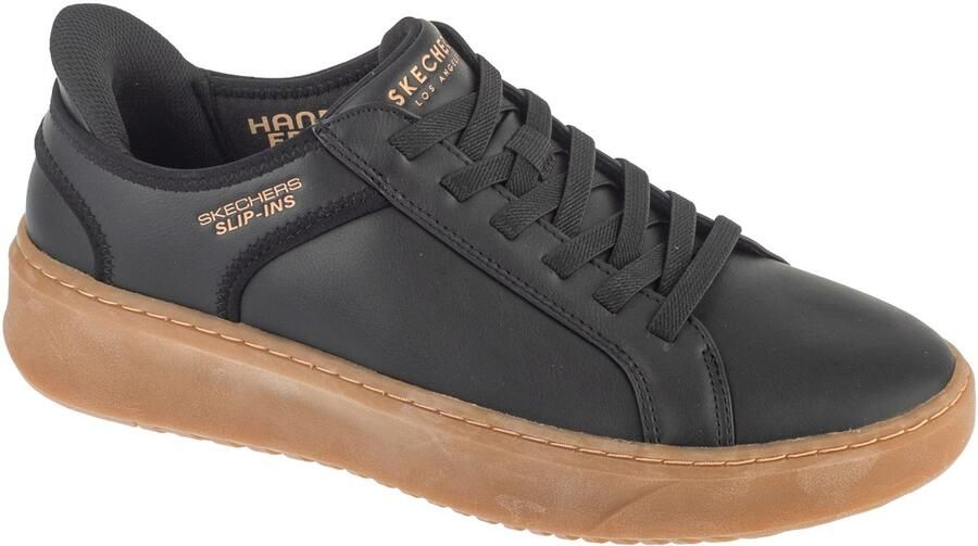 Skechers Slip-Ins: Court Break Suit Sneaker Mannen Zwart Sneakers