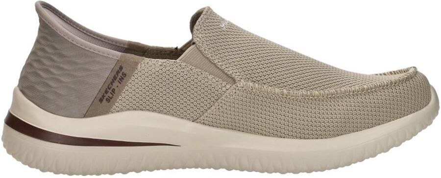 Skechers Hands Free Slip-Ins Delson 3.0 Cabrino VEGAN instapper Heren Taupe - Foto 14