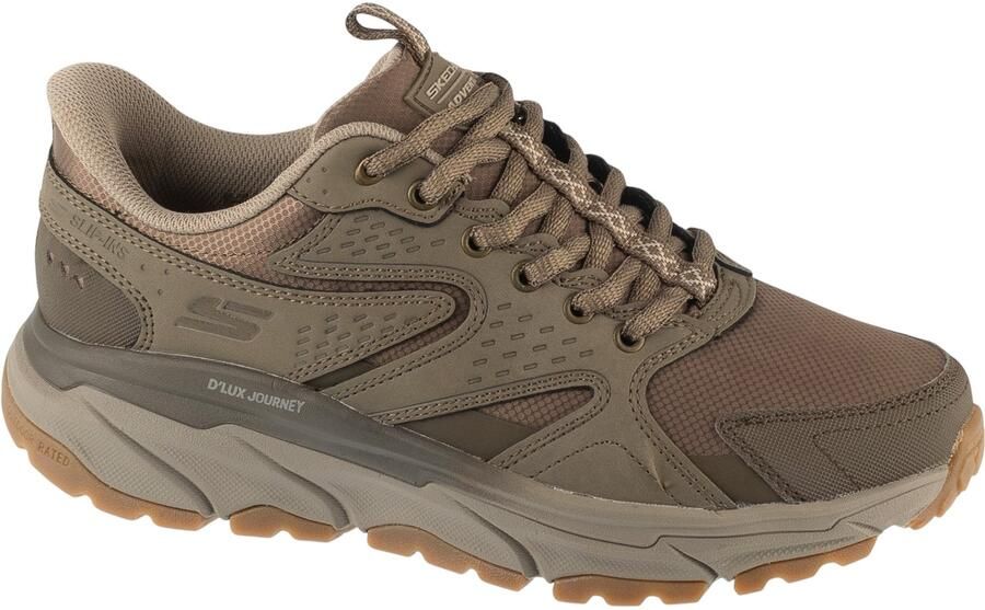 Skechers Slip-ins D'Lux Journey Sand Point Creek Mannen Bruin Sneakers