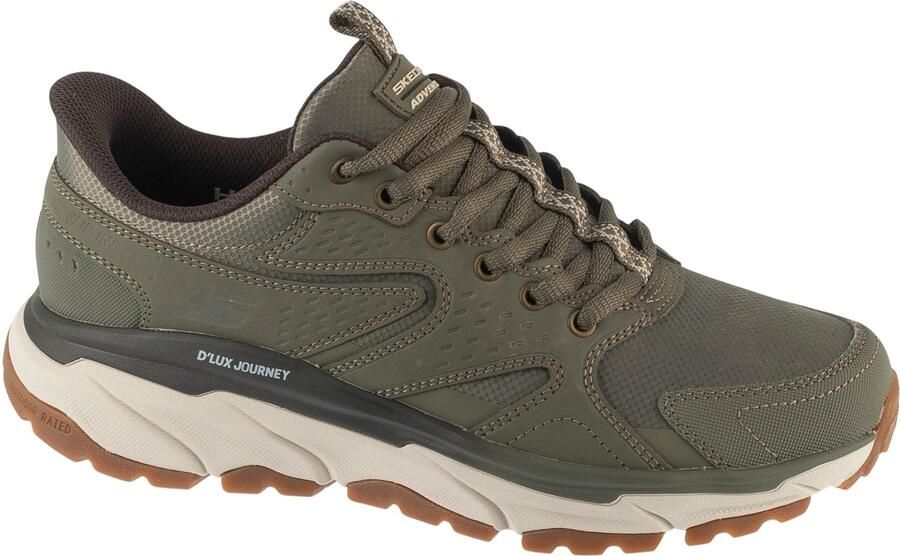 Skechers Slip-ins D'Lux Journey Sand Point Creek Mannen Groen Sneakers