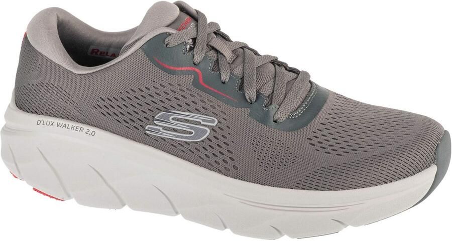Skechers Slip-ins: D'Lux Walker 2.0 Rezinate Mannen Grijs Sneakers